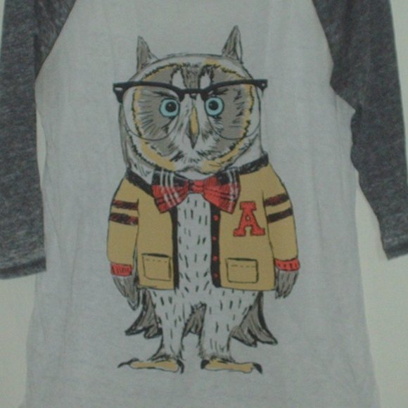 L.O.L. Vintage Tops Lol Vintage Graphic Owl Tshirt Poshmark